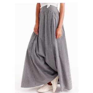 J. Crew Gingham Ball Skirt - Brand New with Tags
